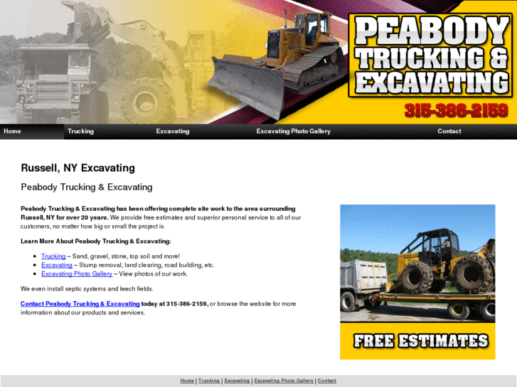 www.peabodyexcavating.com