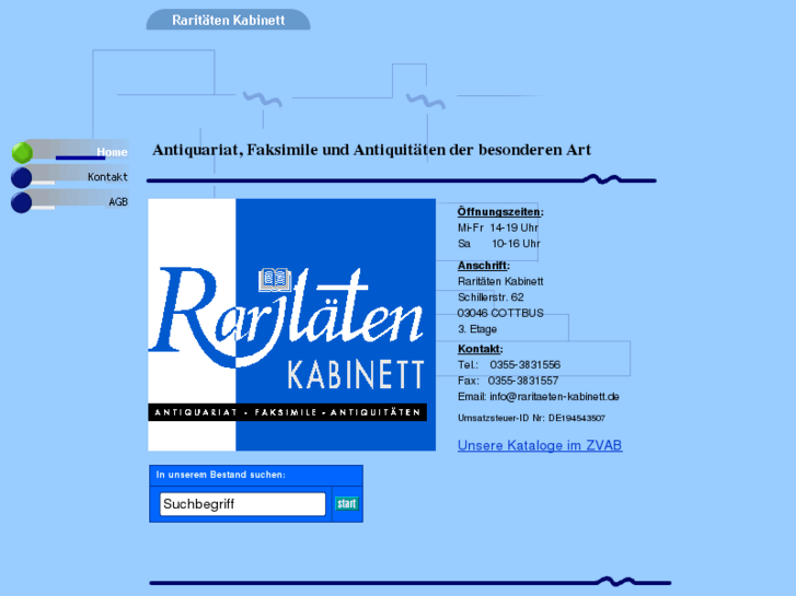 www.raritaeten-kabinett.com