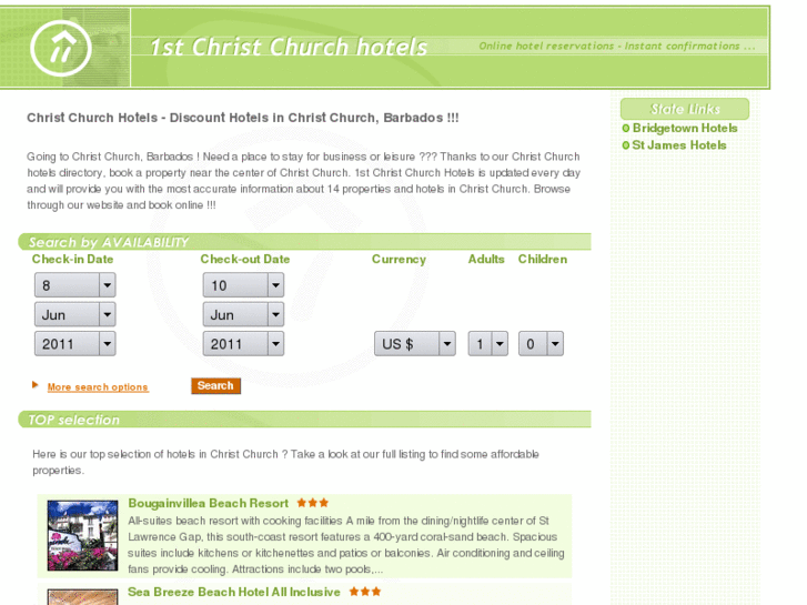 www.1stchristchurchhotels.com