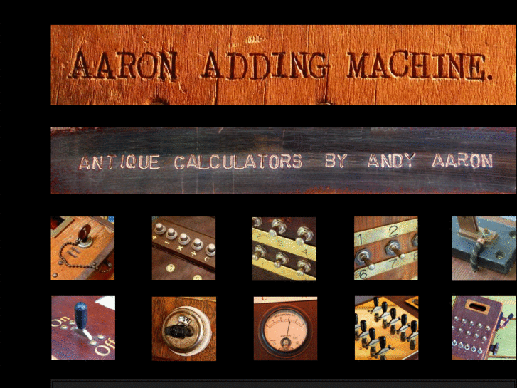 www.aaronaddingmachine.com