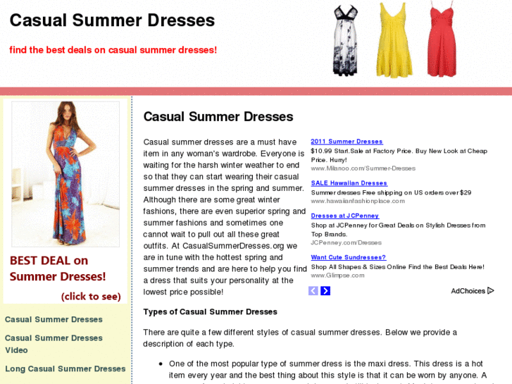 www.casualsummerdresses.org