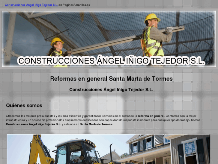 www.construccionesangelinigotejedorsl.com