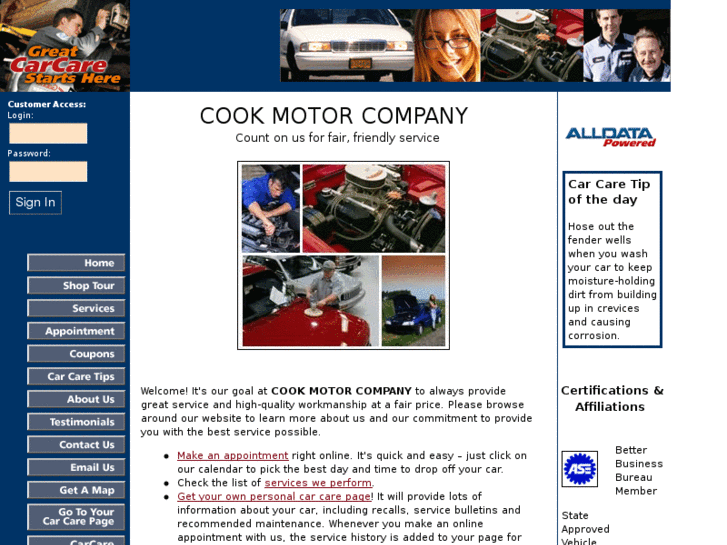 www.cookmotorservice.com