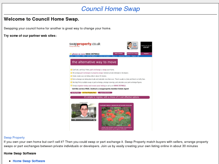 www.councilhomeswap.com