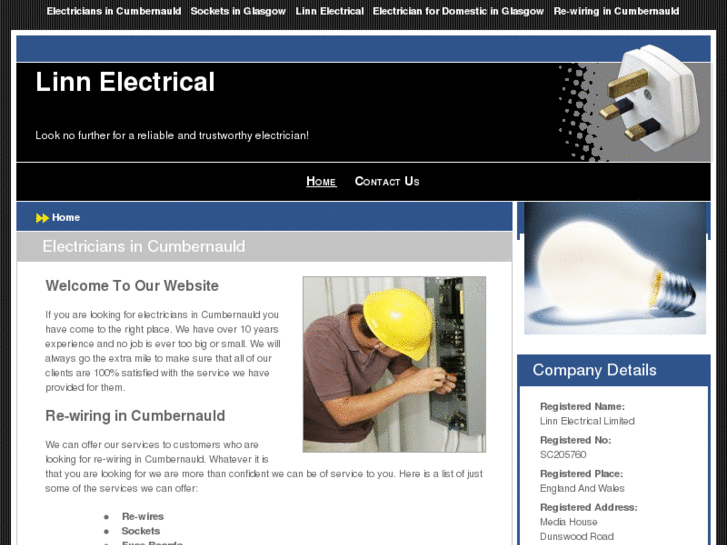 www.electriciansinglasgow.net