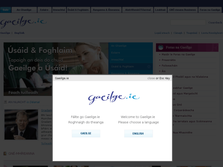 www.forasnagaeilge.ie