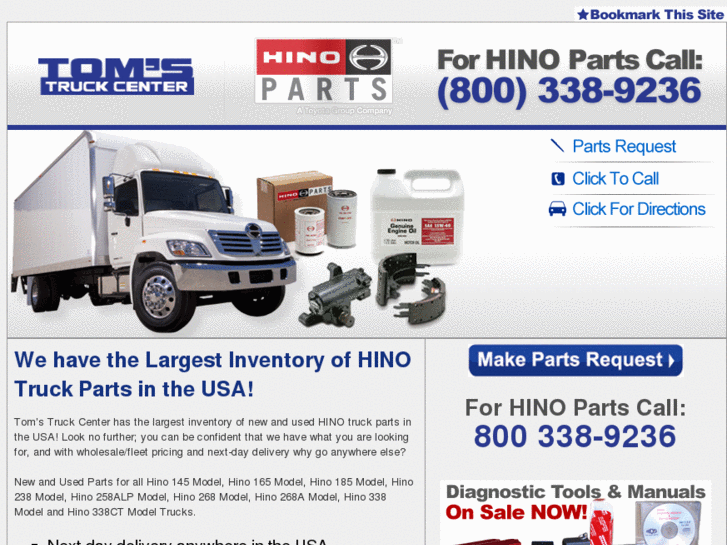 www.hinotruckpart.com