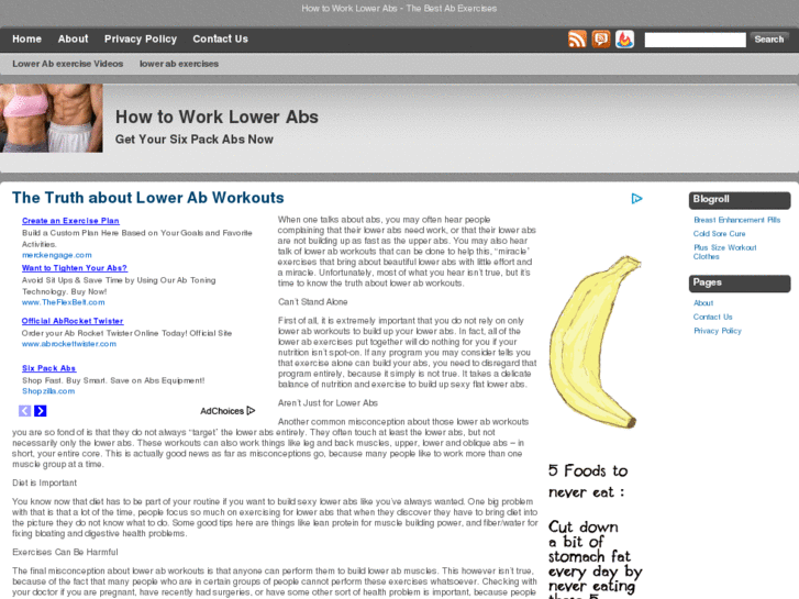 www.howtoworklowerabs.net