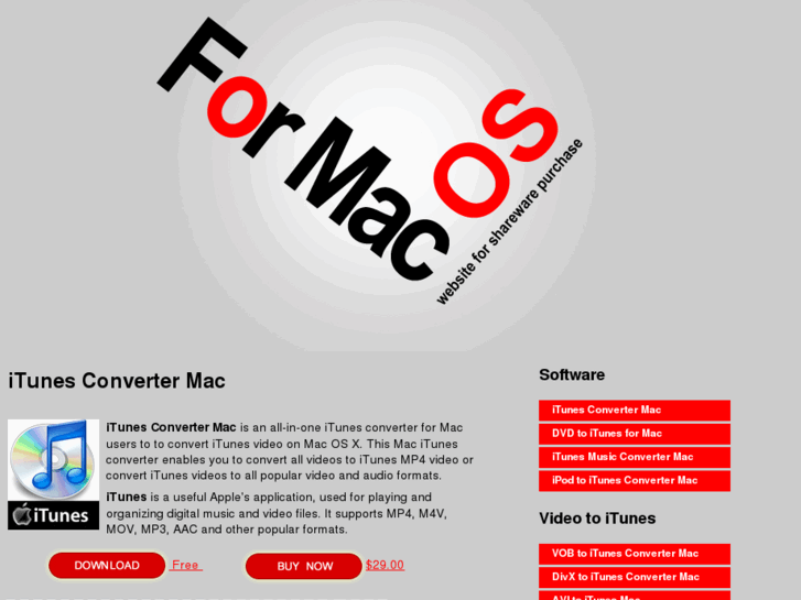 www.itunesconvertermac.com