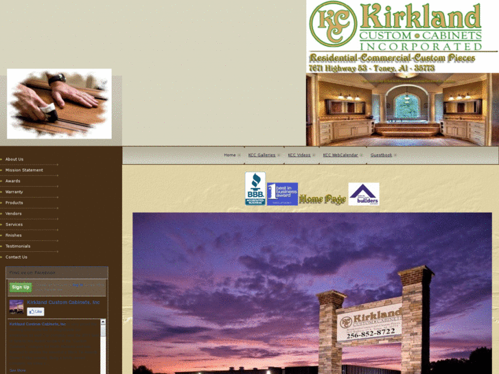 www.kirklandcustomcabinets.com