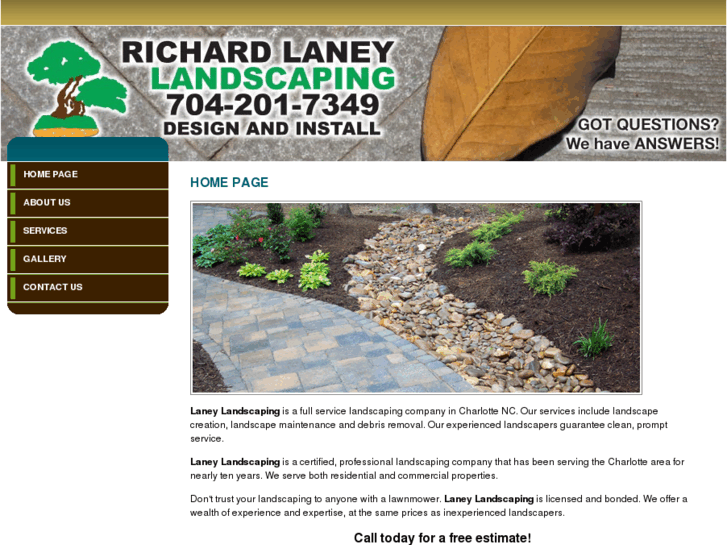 www.laneylandscaping.biz