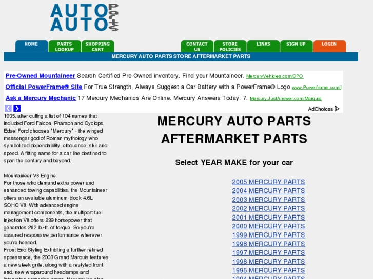 www.mercury-autoparts.com