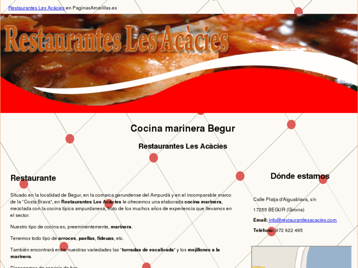 www.restaurantlesacacies.com