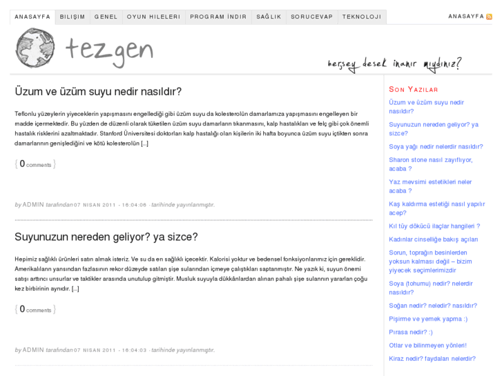 www.tezgen.com