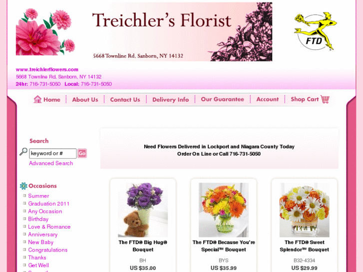 www.treichlerflowers.com