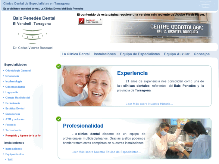 www.vendrellclinicadental.com