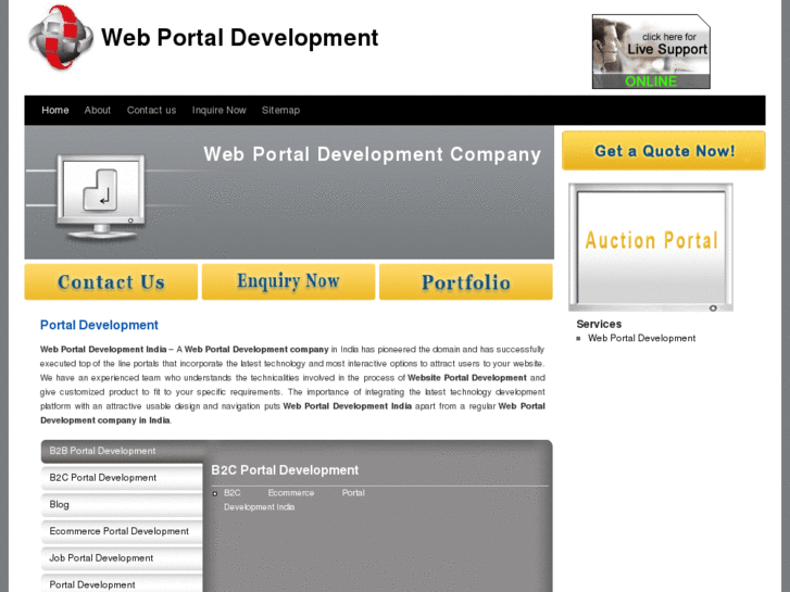 www.webportaldevelopmentindia.com