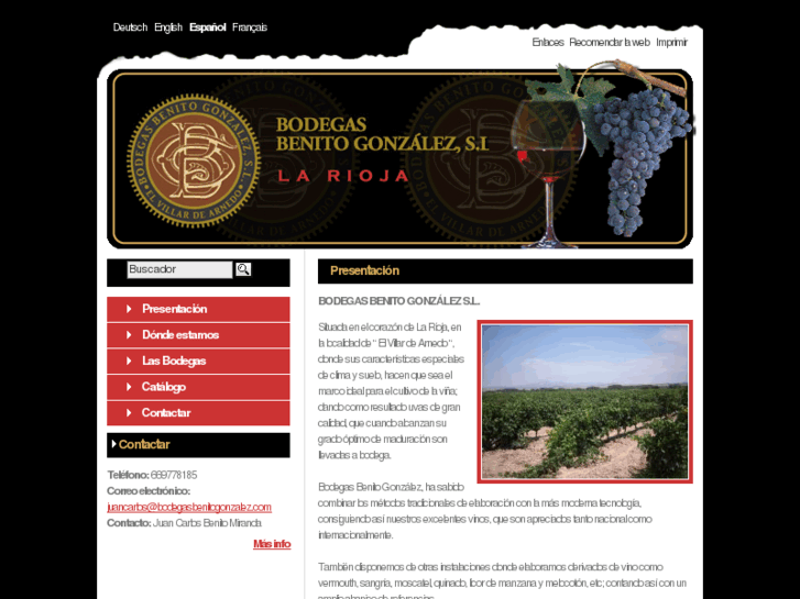 www.bodegasbenitogonzalez.com