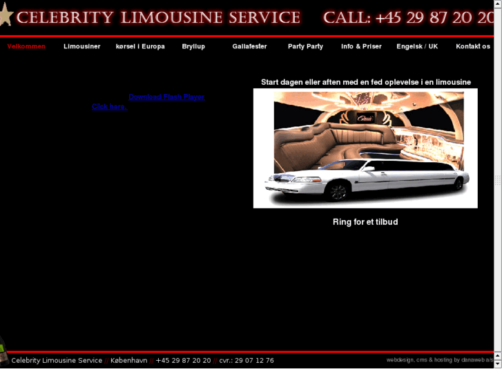 www.celebritylimo.dk