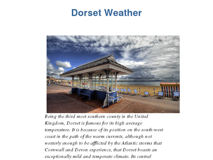 www.dorsetweather.com