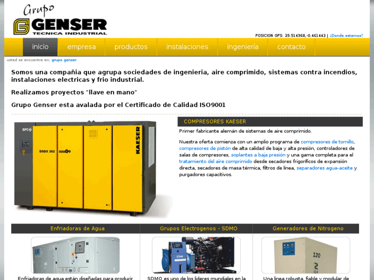 www.gensercompresores.com