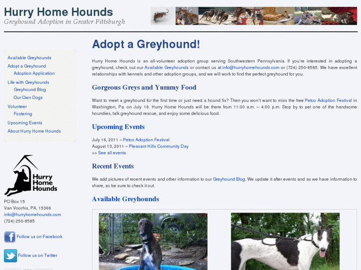 www.hurryhomehounds.com