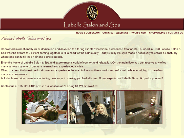 www.labellesalonandspa.com