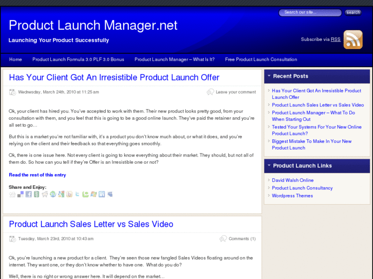 www.productlaunchmanager.net