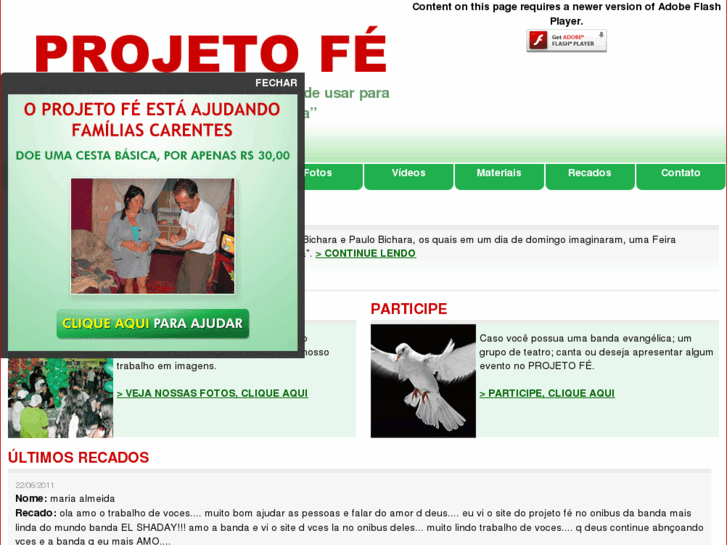 www.projetofe.com.br