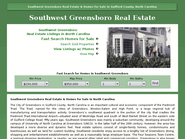 www.southwest-greensboro-realestate.com