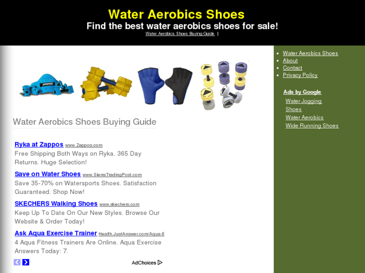 www.wateraerobicsshoes.org