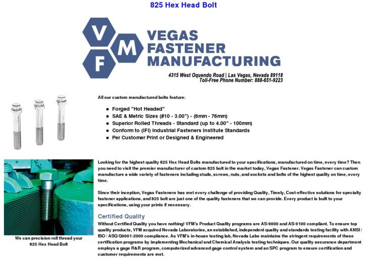 www.825hexheadbolt.com