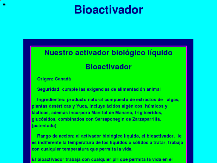 www.bioactivador.es