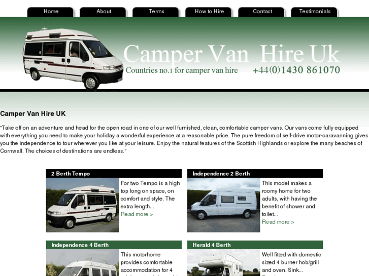 www.campervanhire.co.uk