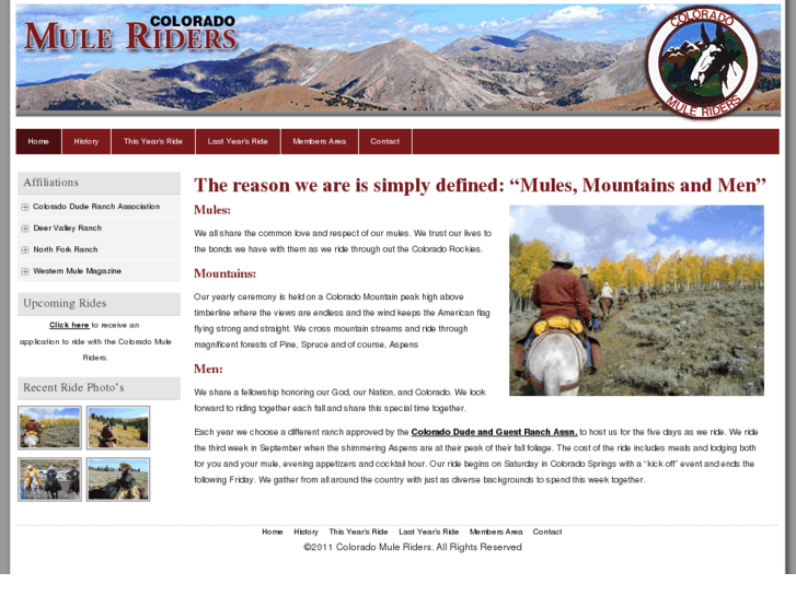 www.coloradomuleriders.com