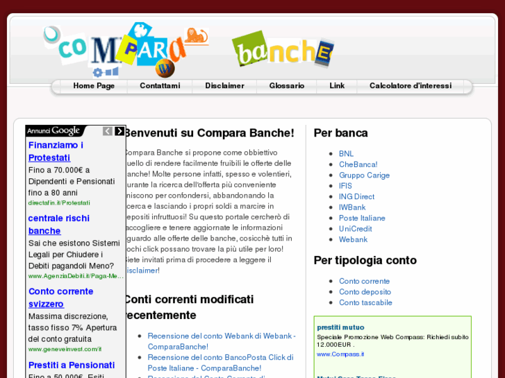 www.comparabanche.com