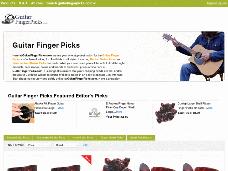 www.guitarfingerpicks.com