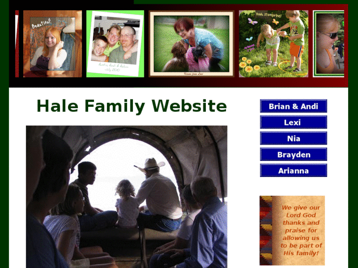 www.halefamilywebsite.com