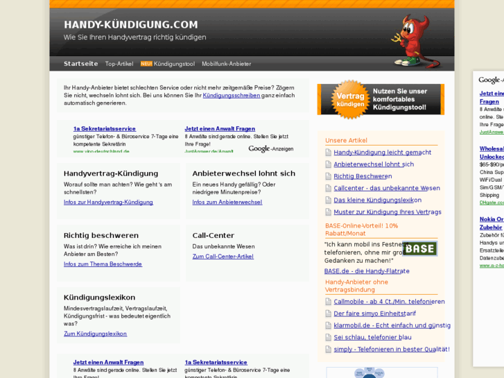 www.handy-kuendigung.com