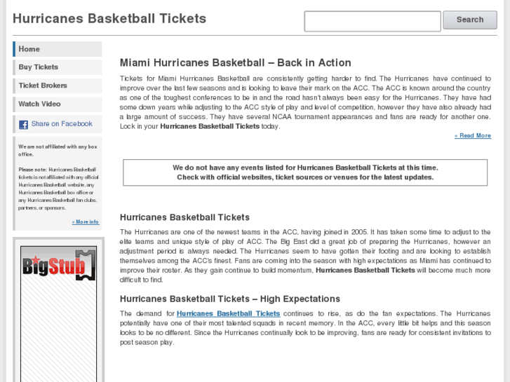 www.hurricanesbasketballtickets.com