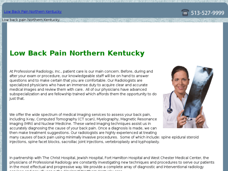 www.lowbackpainnorthernkentucky.com