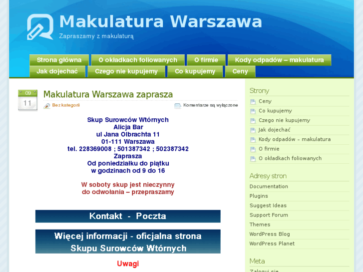 www.makulatura.warszawa.pl