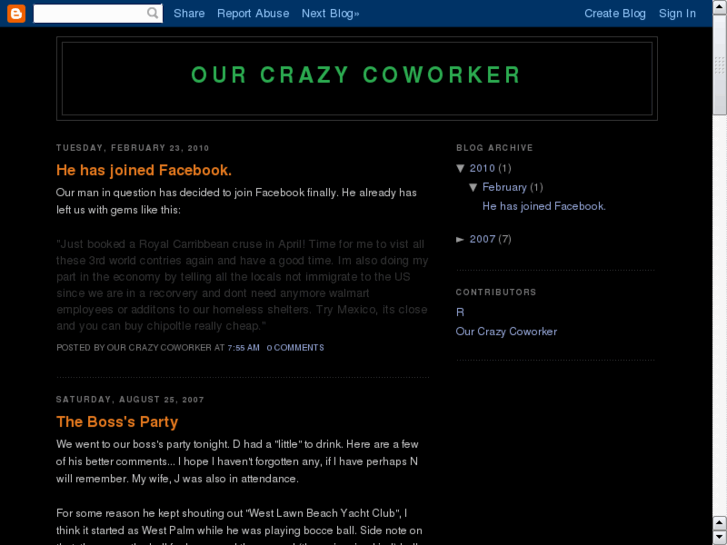 www.ourcrazycoworker.com