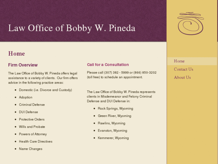 www.pinedalawoffice.com