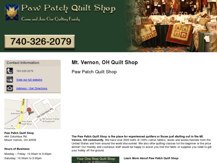 www.quiltshopsohio.com