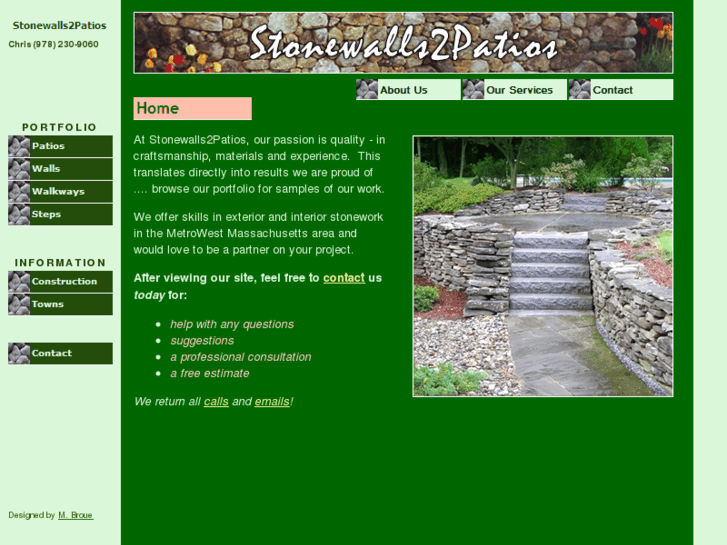 www.stonewalls2patios.com