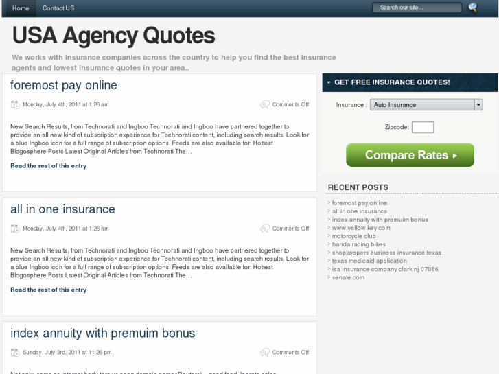 www.usaagencyquotes.com