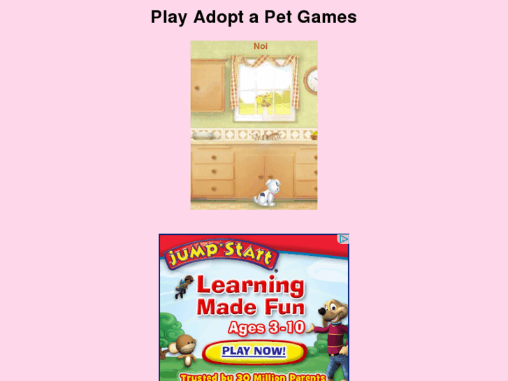 www.adoptapetgames.org