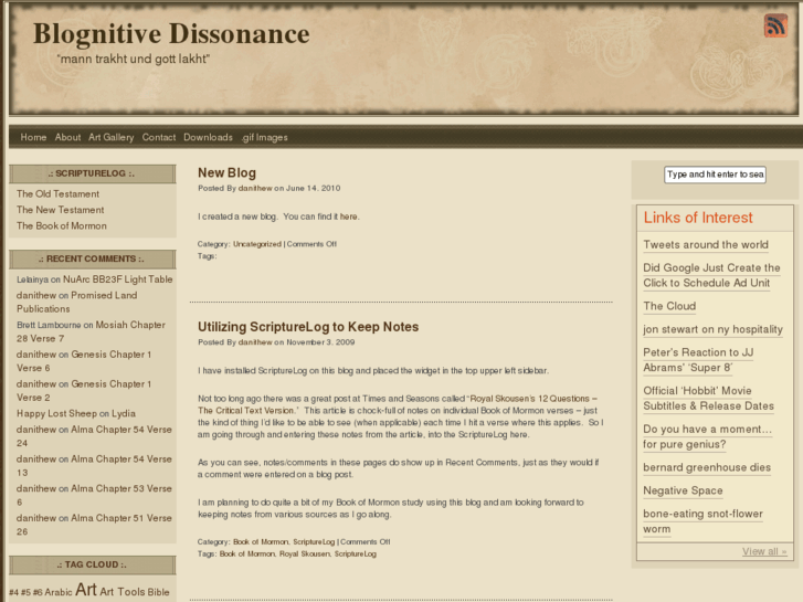 www.blognitivedissonance.net