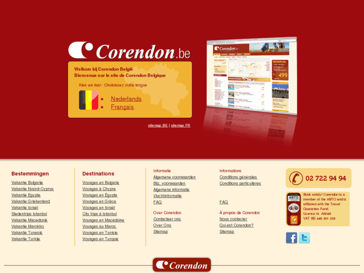 www.corendon.be